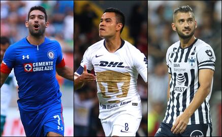 Cruz Azul, Pumas y Rayados, acechan sus mejores arranques