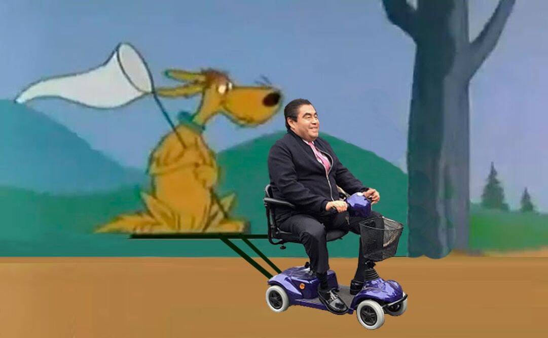 Usuarios de redes sociales difundieron varias de estas imágenes del senador perredista. /Especial