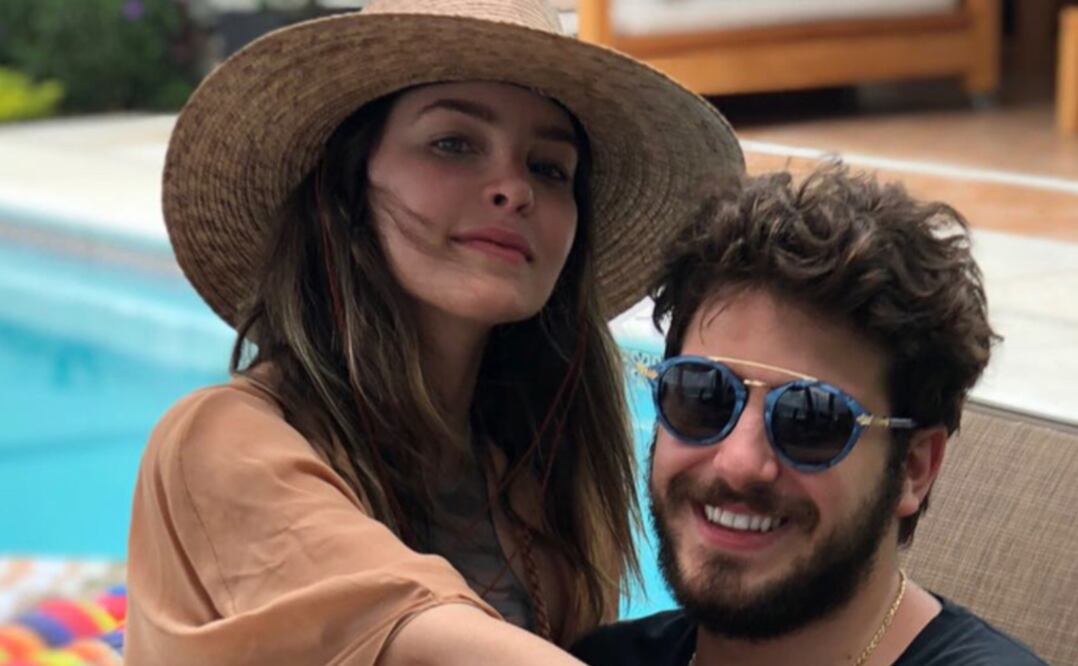 Belinda y su hermano, Ignacio Peregín, posan para la cámara. Foto: Instagram