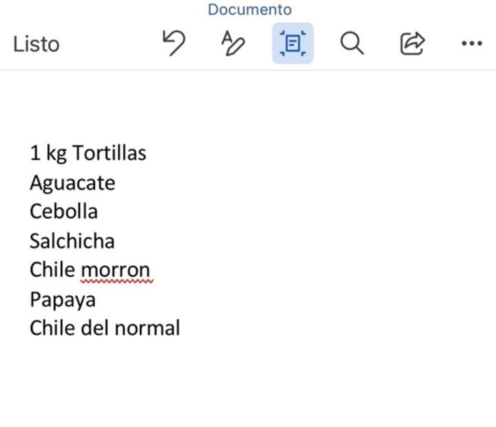 Envía su CV por dos años; se da cuenta que mandó su lista del súper