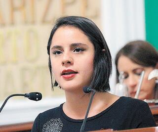 Diputada de la CDMX y el efecto Evo