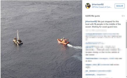 Cruise hosting Pittsburgh Steelers players rescues 16 migrants