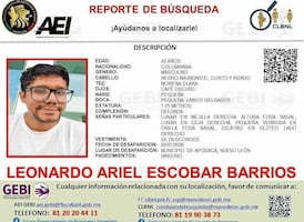 Investigan desaparición de profesor colombiano en Monterrey; “lo vieron un poco desorientado”, dice García Harfuch
