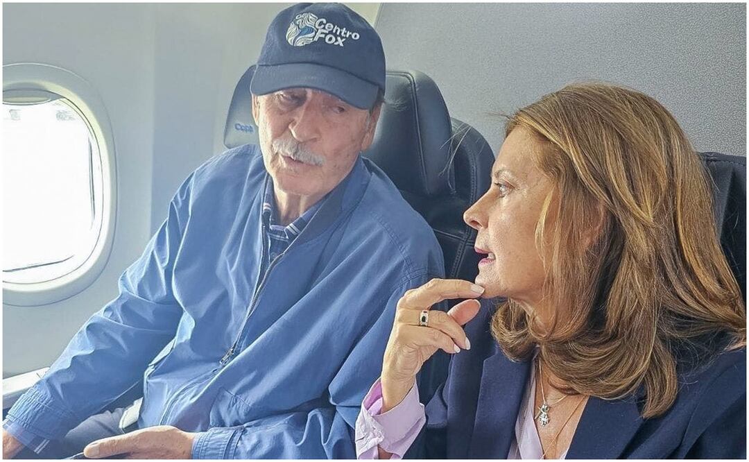 En el vuelo de la aerolínea panameña Copa Airlines viajaban expresidentes Latinoamericanos, entre ellos Vicente Fox de México y la exvicepresidenta de Colombia Marta Lucía Ramírez. Foto: X (@mluciaramirez)
