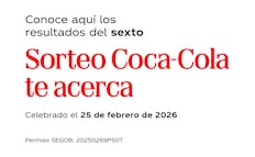 Sorteo Coca-Cola te acerca SEMANA 06