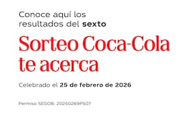 Sorteo Coca-Cola te acerca SEMANA 06