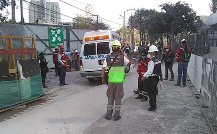 Derrumbe de barda en Tlalpan deja un muerto y tres personas heridas 