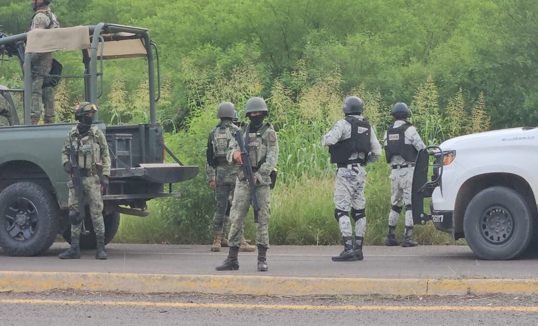 Un militar muerto y nueve heridos en seis días de enfrentamientos en Culiacán. Foto: Especial