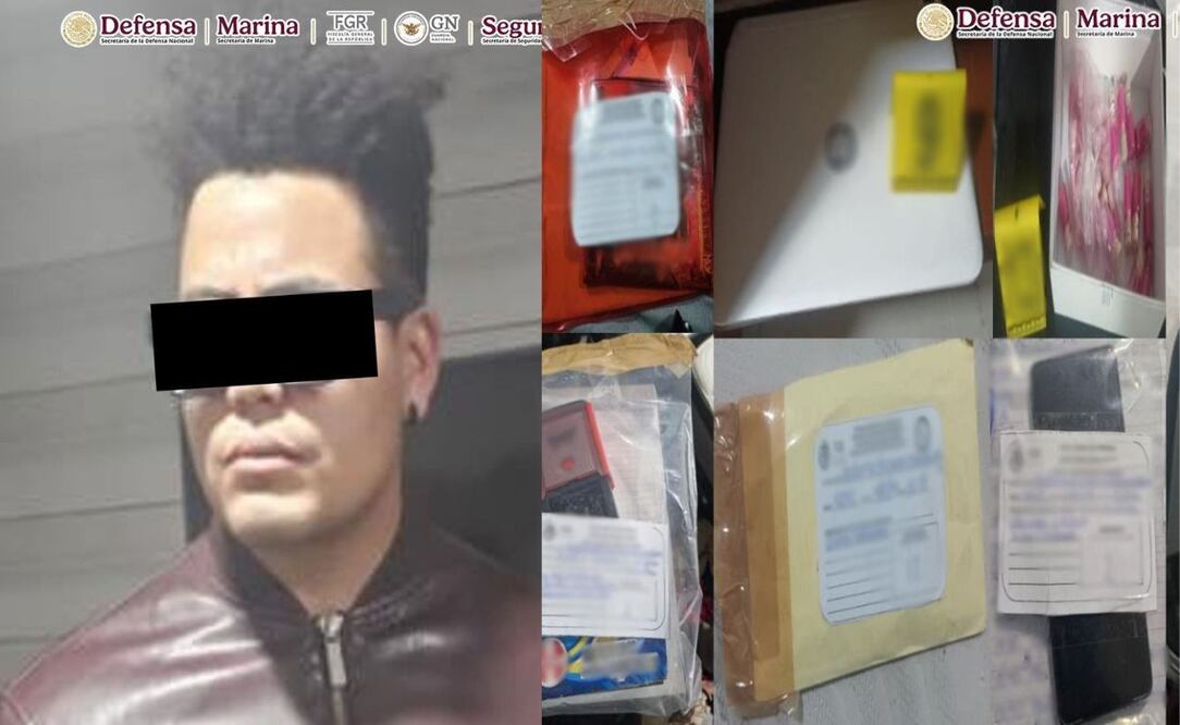 Se desmanteló una célula delictiva dedicada al tráfico de personas y falsificación de documentos; fueron detenidas 10 personas, entre ellas el líder de la organización. Fotos: Especiales