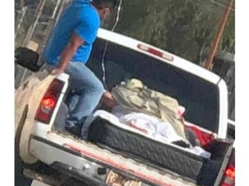 Familiares de paciente denuncian falta de atención en IMSS de Tula, Tamaulipas; la trasladan en caja de camioneta