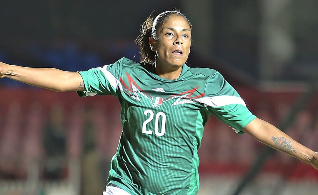 Maribel Domínguez jugando para la Selección Mexicana - FOTO: Imago7
