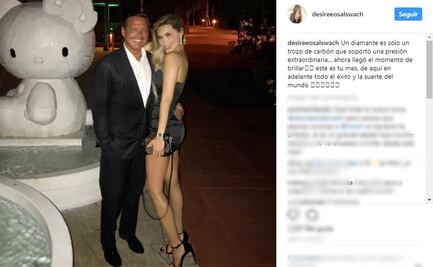Novia de Luis Miguel le dedica mensaje de apoyo
