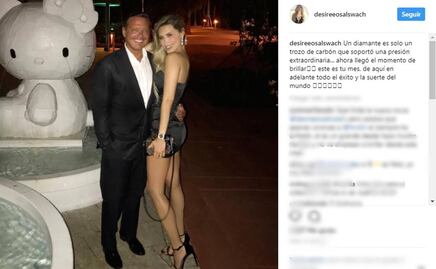 Novia de Luis Miguel le dedica mensaje de apoyo