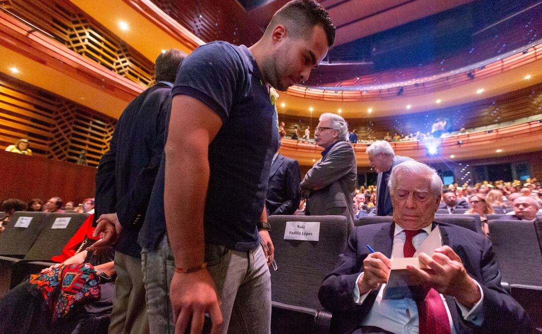 El Premio Nobel de Literatura, Mario Vargas Llosa / Fotos. Cortesía III Bienal de Novela Mario Vargas Llosa
