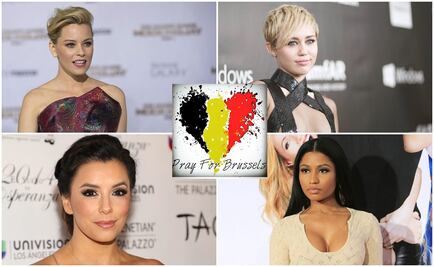 Famosos lamentan atentados en Bruselas 