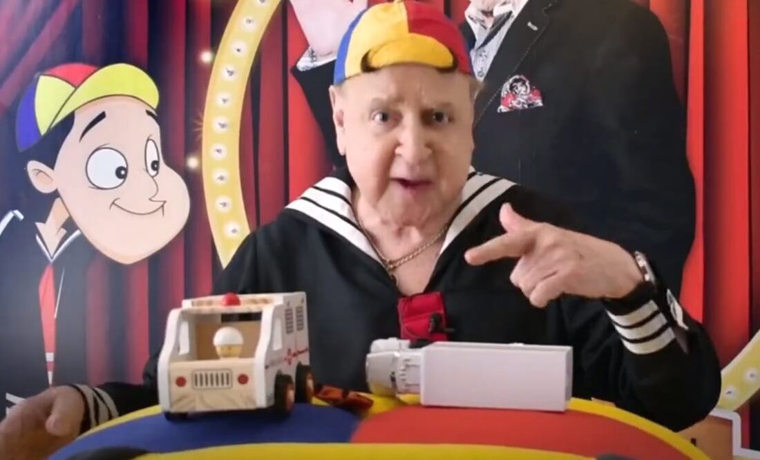 Carlos Villagrán en el video de la Embajada. FOTO: tomada de video @USEmbassyMEX