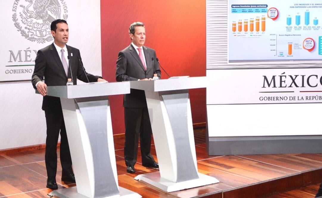 Tuffic Miguel Ortega y Eduardo Sánchez ofrecieron una conferencia de prensa. /Especial