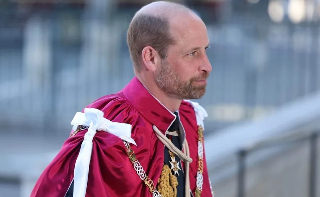 El Príncipe de Gales llega a la Abadía de Westminster para asistir a un servicio religioso, en una imagen de archivo. Foto: EFE