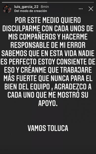 Luis García se disculpa por el "oso" cometido ante Pumas