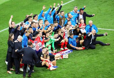 Croacia, la selección con peor ranking en llegar a una final
