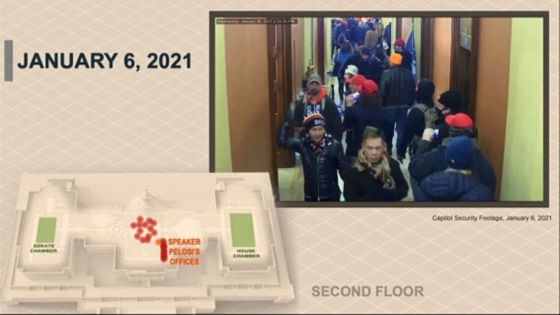 Los detalles claves en los videos del asalto al Capitolio por simpatizantes de Trump