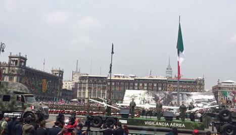 Desfile cívico militar por la Independencia concluye “sin novedad”