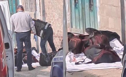 Hallan 6 mochilas y una bolsa de plástico con presuntos restos humanos en Valle de Chalco