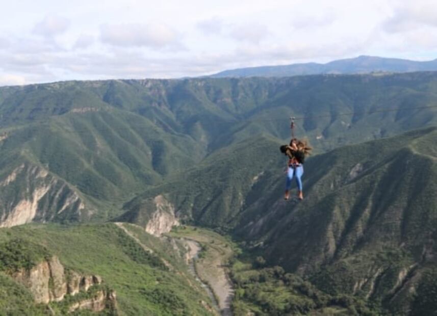 Así es el columpio extremo de Peña del Aire en el Pueblo Mágico de Huasca