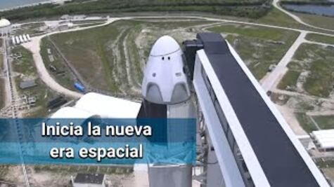 Histórico: SpaceX y la NASA logran lanzamiento exitoso