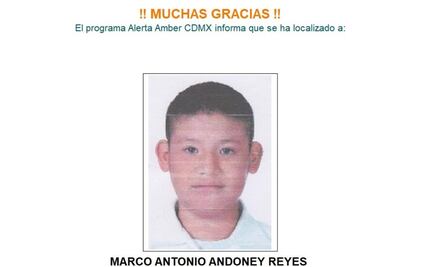 Desactivan Alerta Amber por menor desaparecido en metro Constituyentes