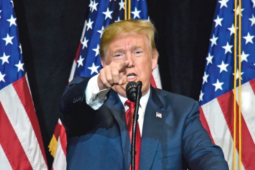 Donald Trump, presidente de EU. Foto: NICHOLAS KAMM. AFP