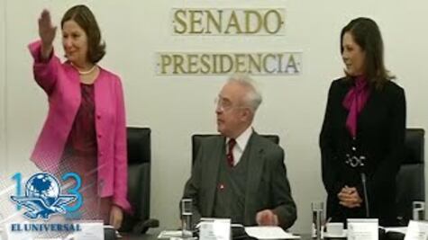 Senado avala en comisiones a Martha Bárcena como embajadora de México en EU