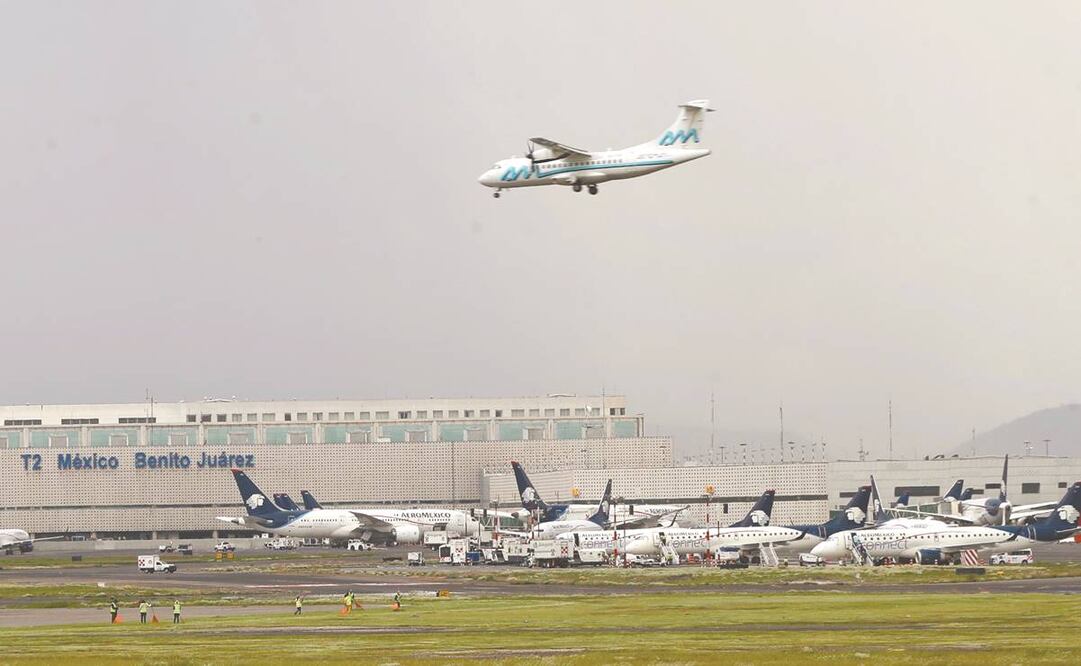 La falla se generó en los servidores de un proveedor de internet de la Administración Federal de Aviación de Estados Unidos. Foto: Valente Rosas/ EL UNIVERSAL.