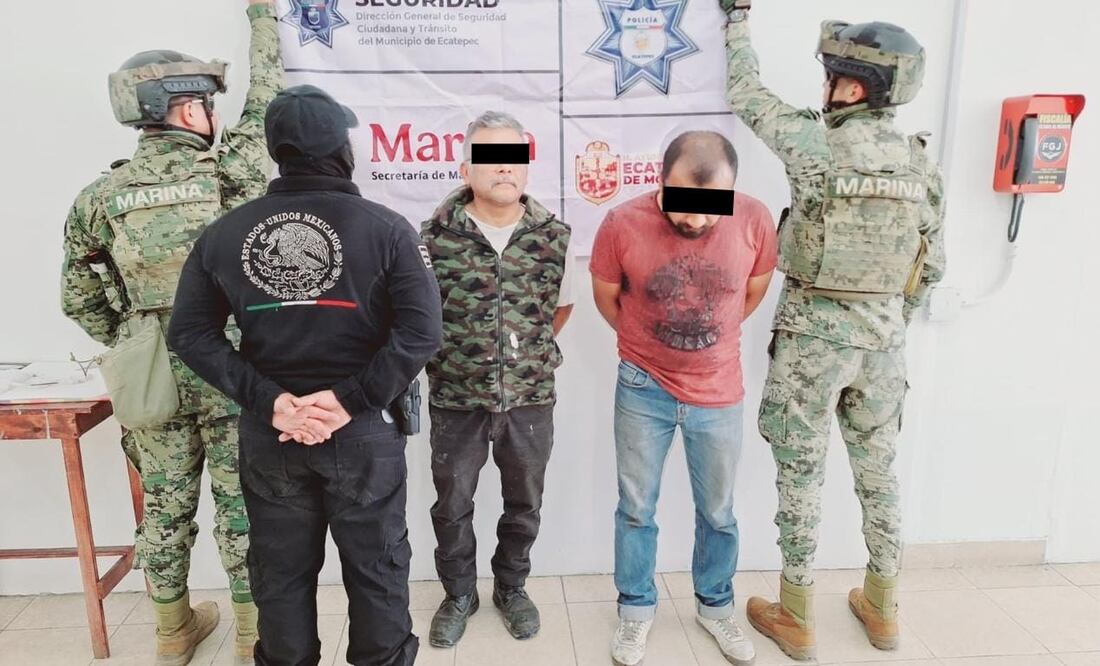 Caen dos de "La Chokiza" por intento de despojo de predio del municipio de Ecatepec. Foto: Especial