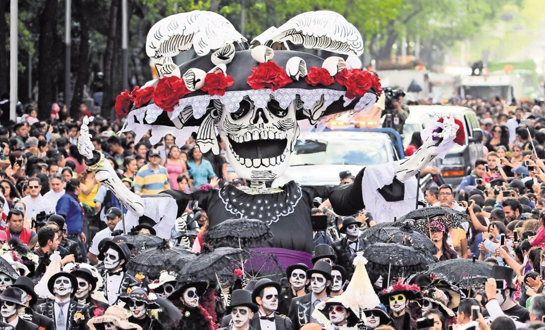 Este fin de semana es la Mega Procesión de Catrinas / Foto: Archivo El Universal