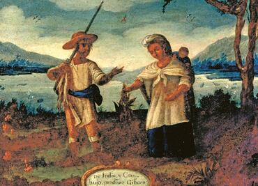 El arte sincrético que nació del mundo indígena