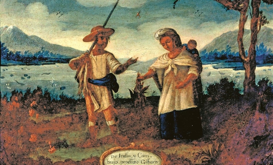 El arte sincrético que nació del mundo indígena