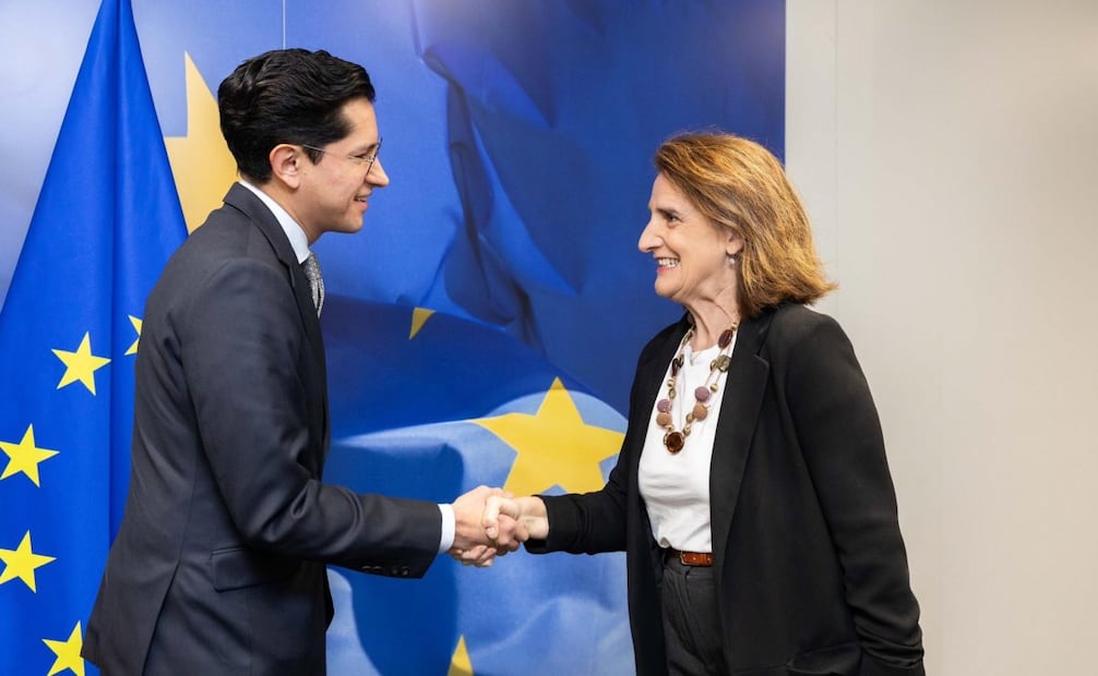 Canciller Roberto aborda en la Unión Europea cooperación bilateral (20/04/2026). Foto: Especial