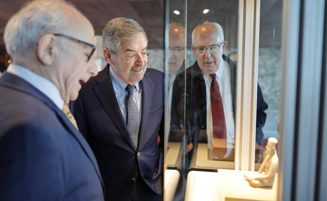 El secretario de Relaciones Exteriores reconoció "el enorme potencial que tenemos para seguir trayendo piezas arqueológicas a su lugar de origen". Foto: Especial