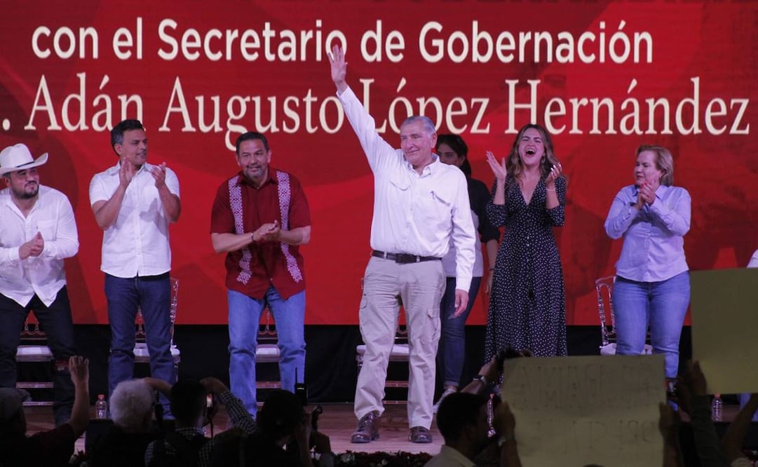 A nombre del Gobierno Federal, Adán Augusto López señaló que además se buscará bajar las tarifas de energía eléctrica / Foto: Paola Gamboa. EL UNIVERSAL