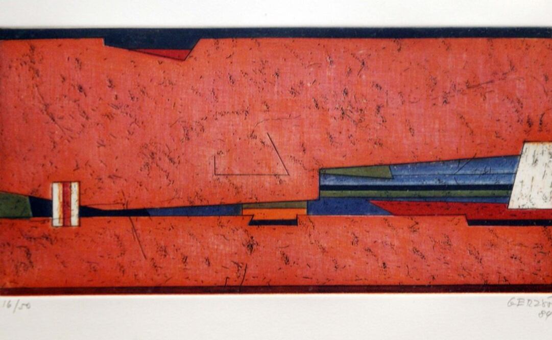 "Eralabán" es una de las 10 piezas  de la carpeta que era parte de la colección Danon. FOTO: Ariel Ojeda / EL UNIVERSAL