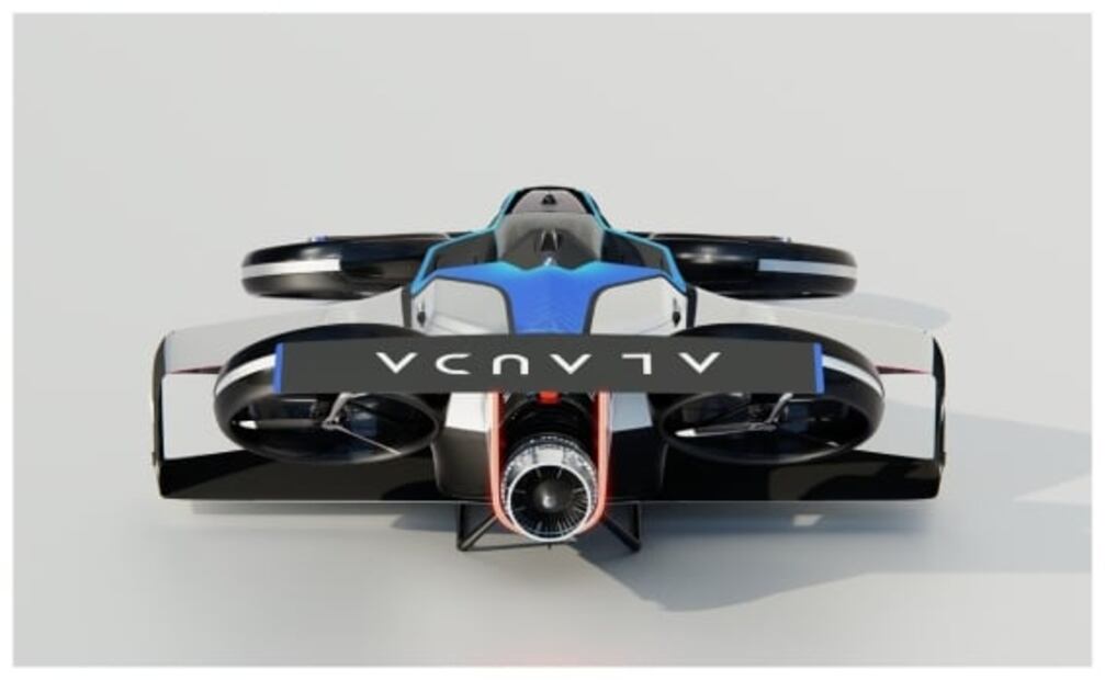 Crean el primer auto de carreras volador: fotos