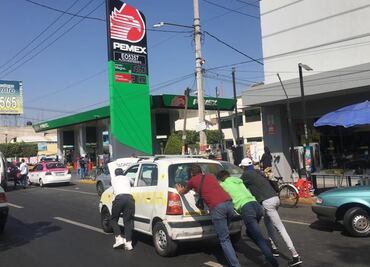 Se agudiza escasez de gasolina en Neza
