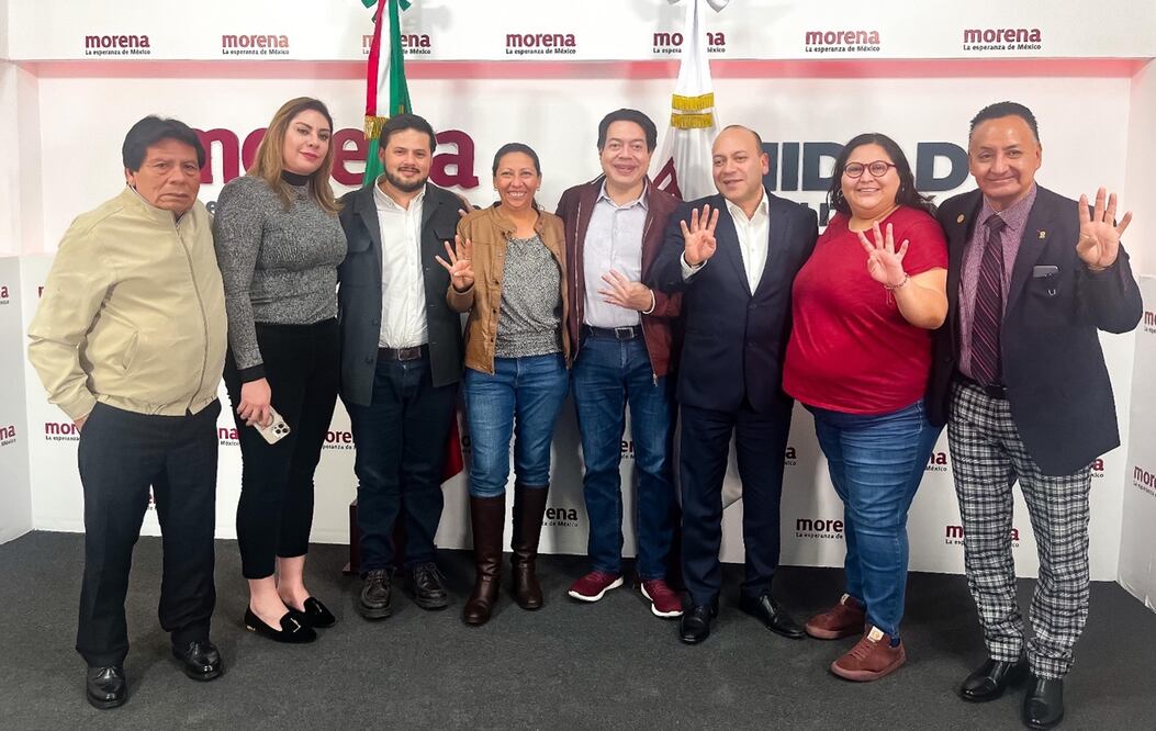 Morena CDMX respalda a la alcaldesa. FOTO: Especial / EL UNIVERSAL/