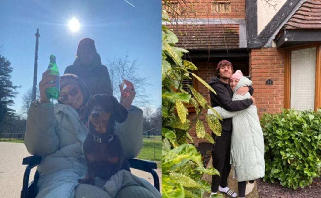 Sinead Hudson junto a su pareja. Foto: Facebook Sinead Hudson. Foto: El País