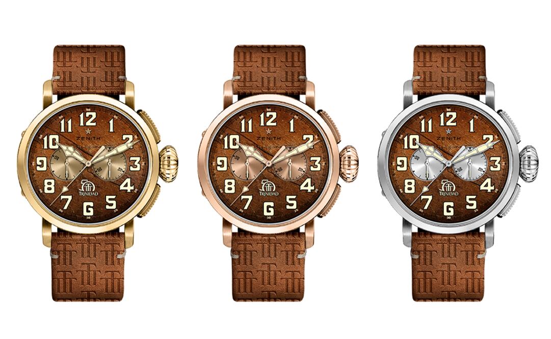 La colección se presenta en una trilogía de oro rosa, amarillo y blanco, cada una limitada de 50 unidades.