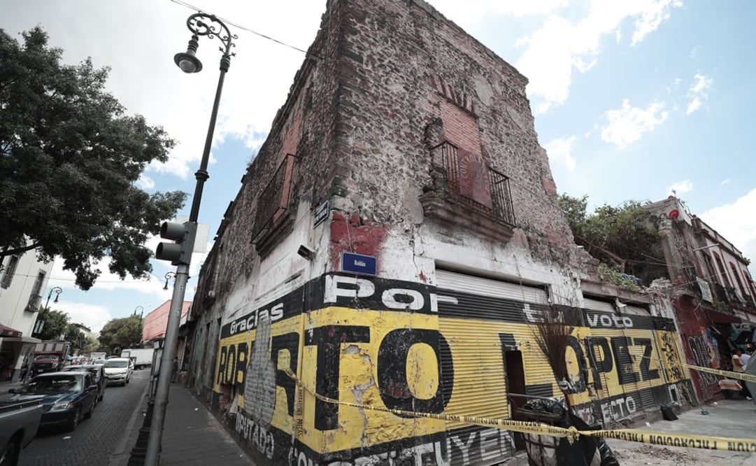 Inmueble en la delegación Cuauhtémoc. (Foto: Alejandra Leyva/El Universal)