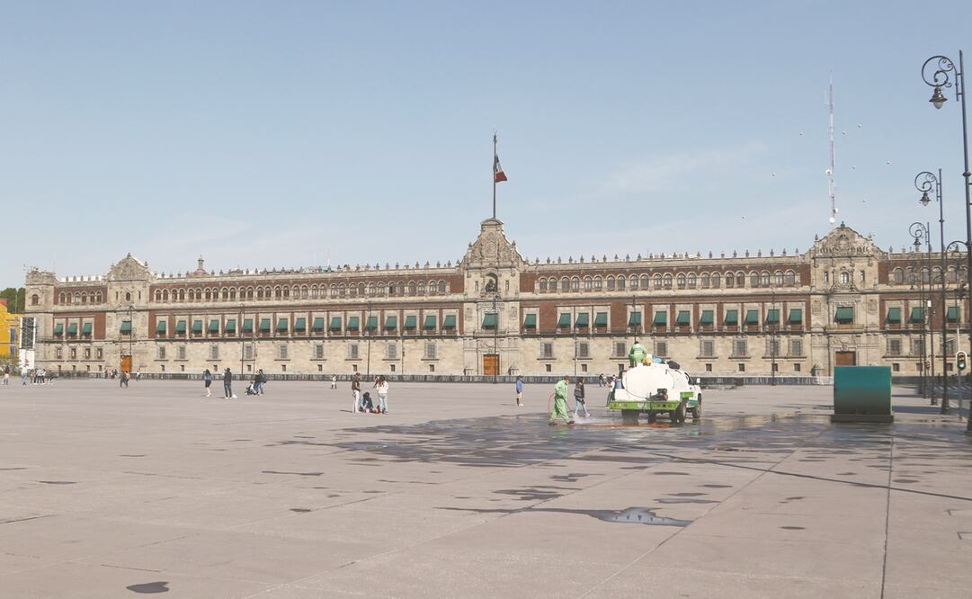 Palacio Nacional es un recinto histórico que inició su construcción en el siglo 16 y que ha visto desfilar a diversos mandatarios federales. Foto: ARCHIVO EL UNIVERSAL