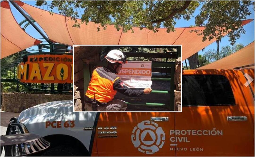 Suspenden actividades de "Parque Amazonia" en Parque fundidora, NL. Foto: Especial