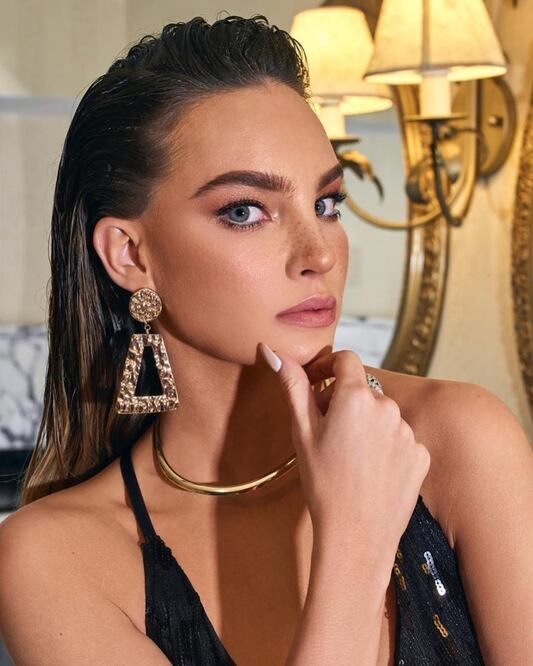 Belinda lució un conjunto increíble. Foto: Instagram